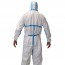 Disposable coverall with CE 2163 Certificate: Breathable material, front closure and elastic cuffs, hood and ankles. Disposable coverall with CE 2163 Certificate: Breathable material, front closure and elastic cuffs, hood and ankles.