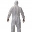 Disposable coverall with CE 2163 Certificate: With elastic cuffs, hood and ankles and front closure with covered zipper Disposable coverall with CE 2163 Certificate: With elastic cuffs, hood and ankles and front closure with covered zipper