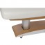 Troch three-section heated SPA, aesthetics and massage table: Electric with four motors that regulate the height and inclination of the backrest Troch three-section heated SPA, aesthetics and massage table: Electric with four motors that regulate the height and inclination of the backrest