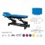 Ecopostural technical electric massage table: three bodies with black crank structure, fan arms and T03 head (62 x 200 cm)