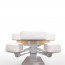 High-end electric table Swop S3 SPA with heating and tri-head: Customizable, seamless design, extreme comfort... a model that reinvents the rules of the game (natural wood color)