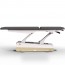 Swop 2 Pro Physio electric physiotherapy table: two bodies, short headboard, fully customizable, seamless upholstery, a model that changes the rules of the game Swop 2 Pro Physio electric physiotherapy table: two bodies, short headboard, fully customizable, seamless upholstery, a model that changes the rules of the game