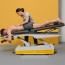 5-section electric physiotherapy table: motorized central elevation and XL heating 5-section electric physiotherapy table: motorized central elevation and XL heating