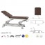 Two-body Ecopostural electric stretcher with grey connecting rod structure (188 cm x 62 cm) Two-body Ecopostural electric stretcher with grey connecting rod structure (188 cm x 62 cm)