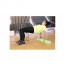 DELUXE semi-cylinder of foam for pilates (Two sizes available) DELUXE semi-cylinder of foam for pilates (Two sizes available)