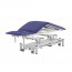 Galley Coinfycare Electric Table: Seven Sections, Triple Motor, PU Upholstery and Folding Armrests for Professional Aesthetics and Physiotherapy Galley Coinfycare Electric Table: Seven Sections, Triple Motor, PU Upholstery and Folding Armrests for Professional Aesthetics and Physiotherapy