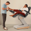 Swop P3 Up Podiatry Chair: Three motors that regulate height, Trendelenburg position and adjustable leg rests Swop P3 Up Podiatry Chair: Three motors that regulate height, Trendelenburg position and adjustable leg rests