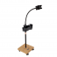 Transport trolley for SonoEye P2 Kinefis portable ultrasound system with wooden base and accessories Transport trolley for SonoEye P2 Kinefis portable ultrasound system with wooden base and accessories