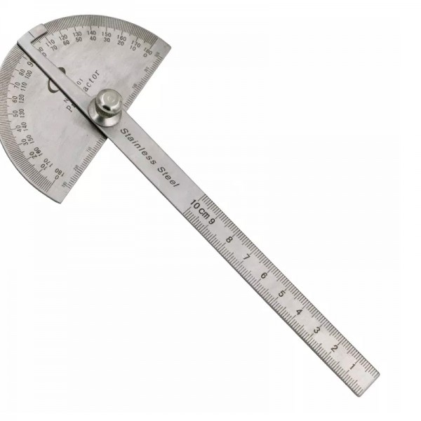 Study Metallic Goniometer 1 Single Branch (Protractor)