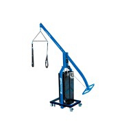 Aquabike Lift: universal crane for Aquafitness equipment