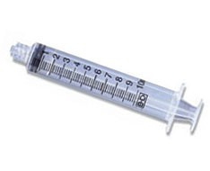 Syringe 3 bodies Luer Lock