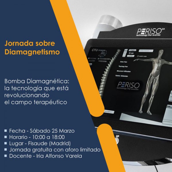 CONFERENCE ON DIAMAGNETISM-DIAMAGNETIC PUMP: THE TECHNOLOGY THAT IS REVOLUTIONIZING THE THERAPEUTIC FIELD - ON-SITE - 03-25-2023