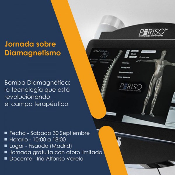 CONFERENCE ON DIAMAGNETISM-DIAMAGNETIC PUMP: THE TECHNOLOGY THAT IS REVOLUTIONIZING THE THERAPEUTIC FIELD - PRESENTIAL - 09-30-2023