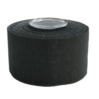 Tape Kinefis Excellent 3.75cm x 10m: Inelastic sports bandage (black color)