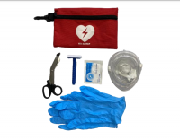 Red CPR Kit (Cardiopulmonary Resuscitation)