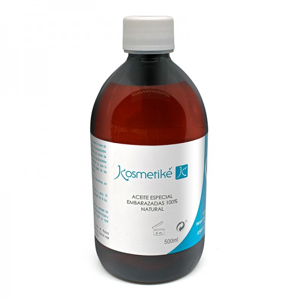 Special Pregnant Oil 100% Natural Kosmetiké Professional 500 cc: Healing, Anti-Stress and Skin Softener