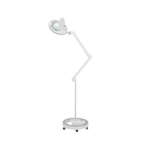 Mega+ Cold Light LED Magnifying Lamp with 5x Magnification (Rolling Base) Mega+ Cold Light LED Magnifying Lamp with 5x Magnification (Rolling Base)