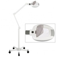 Ampli Cold Light LED Magnifying Lamp with 5x Focal Spot (Rolling Base) Ampli Cold Light LED Magnifying Lamp with 5x Focal Spot (Rolling Base)