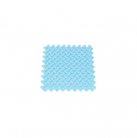 Pool floor tile with perforated surface for moisture drainage (25x25 cm)