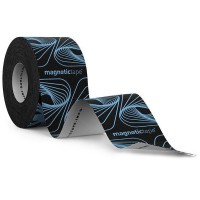 Magnetic Tape adhesive elastic bandage: Incorporates magnetic particles to multiply its therapeutic effects (measures: 5m x 5cm) Magnetic Tape adhesive elastic bandage: Incorporates magnetic particles to multiply its therapeutic effects (measures: 5m x 5cm)