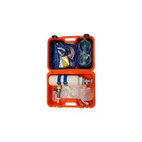 Resuscitation bag with pressure regulator 15L + 2L oxygen bottle (no load)