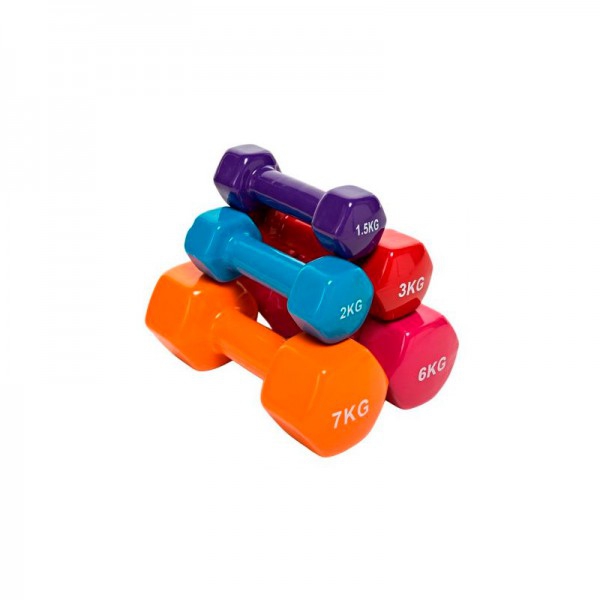 High Quality Kinefis Vinyl Dumbbells (sold per unit - available weights)