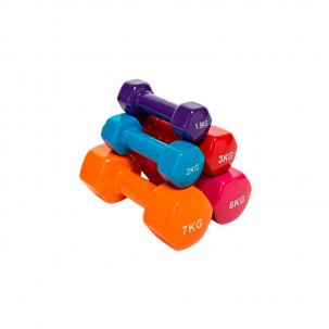 High Quality Kinefis Vinyl Dumbbells (sold per unit - available weights)