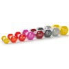 Pair of O'Live vinyl dumbbells (Different weights)