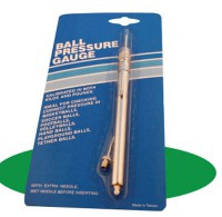 Pressure gauge for balls Ballpoint pen