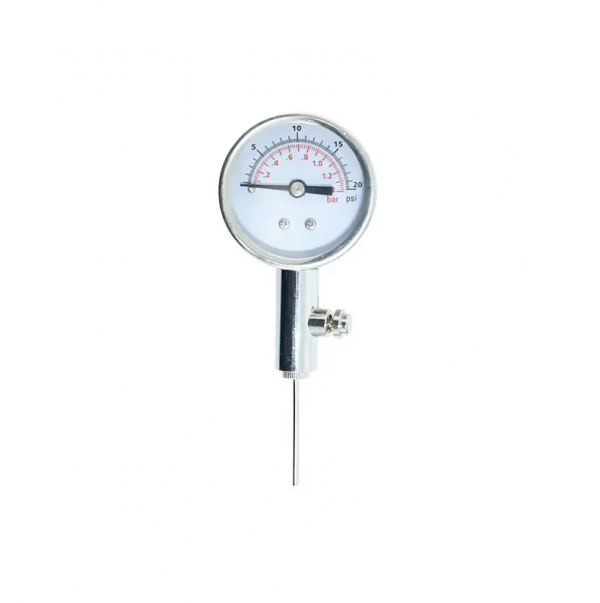 Professional pressure gauge for balls