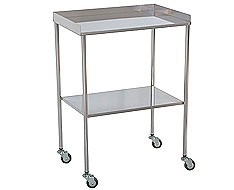 Tables and trolleys for medical specialties