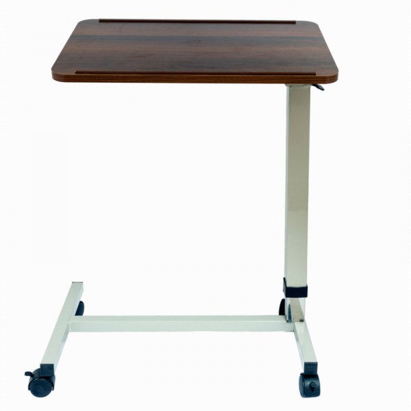 Bedside table made of enameled steel: adjustable in height by mechanical lever with inclination (70 x 40 x 75/100 cm) Bedside table made of enameled steel: adjustable in height by mechanical lever with inclination (70 x 40 x 75/100 cm)