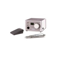 Marathon K35 (white) brush and pedal micromotor + Handpiece