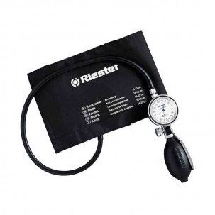 Aneroid blood pressure monitor Riester Minimus II black, velcro cuff (3 sizes)
