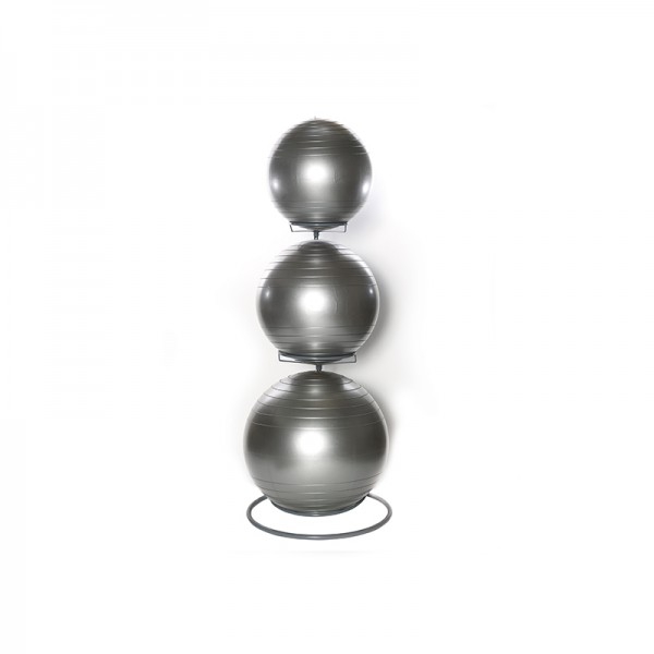 Fitness Ball O'Live Standing Unit: Capacity for three balls