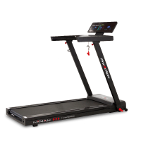 Nyman Ultra-foldable BH Fitness treadmill: with up to 16 km/h and a 45 cm running surface Nyman Ultra-foldable BH Fitness treadmill: with up to 16 km/h and a 45 cm running surface