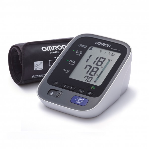 Omron M6 Comfort IT Digital Arm Blood Pressure Monitor With PC connection