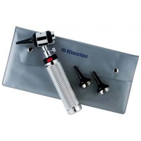 Riester uni III May 2.7V vacuum otoscope/ophthalmoscope, with handle for type C batteries and with rheostat Riester uni III May 2.7V vacuum otoscope/ophthalmoscope, with handle for type C batteries and with rheostat