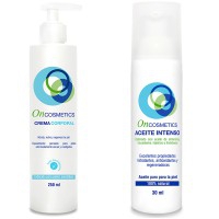 Oncosmetics Oncology Oil Pack Intensive repair delicate areas 30ml + Oncosmetics Oncology Dermoprotective moisturizing body cream 250ml: Cosmetic line for people undergoing cancer treatment Oncosmetics Oncology Oil Pack Intensive repair delicate areas 30ml + Oncosmetics Oncology Dermoprotective moisturizing body cream 250ml: Cosmetic line for people undergoing cancer treatment