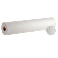 Stretcher paper roll, embossed, natural, one ply (six units) Stretcher paper roll, embossed, natural, one ply (six units)
