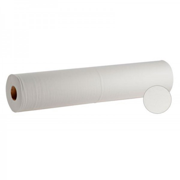 Roll of paper for stretcher, smooth, paste, two layers (six units)