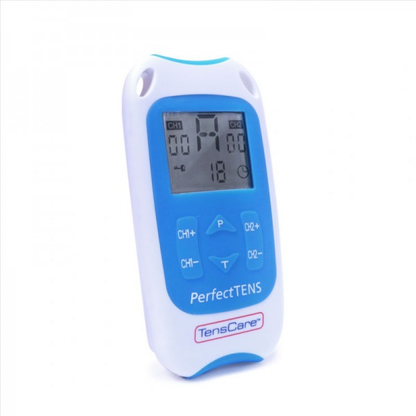 Perfect Tens Electrostimulator: Portable, Lightweight with 8 Preset Programmes and 2 Channels