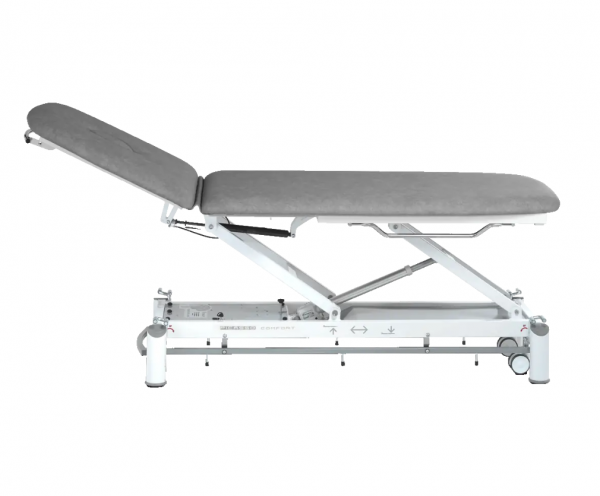 PICASSO Comfort electric stretcher: two bodies with inclined-decline backrest and variable height PICASSO Comfort electric stretcher: two bodies with inclined-decline backrest and variable height