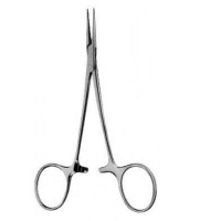 Halsted-Mosquito hemostatic forceps straight without teeth Kinefis (12.5 cm)