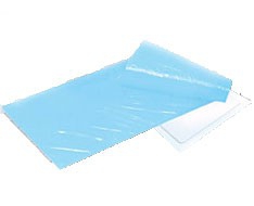 Gel and silicone sheets without adhesive support