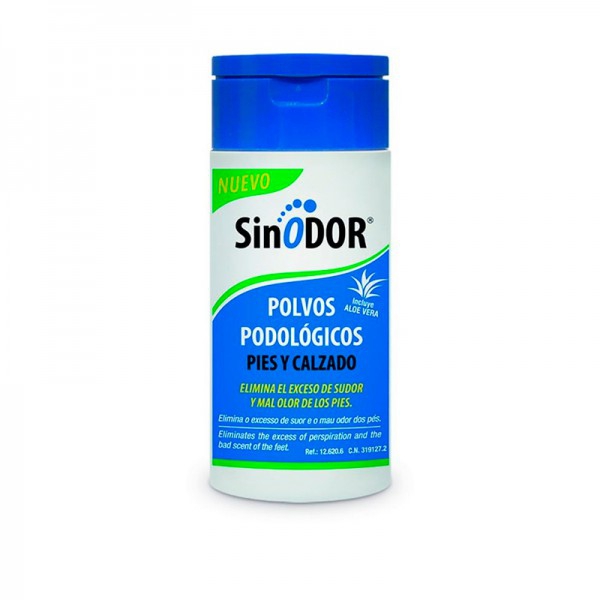SinODOR Podiatry Powders: Relief from excess sweat and foot odor. Includes Aloe Vera!