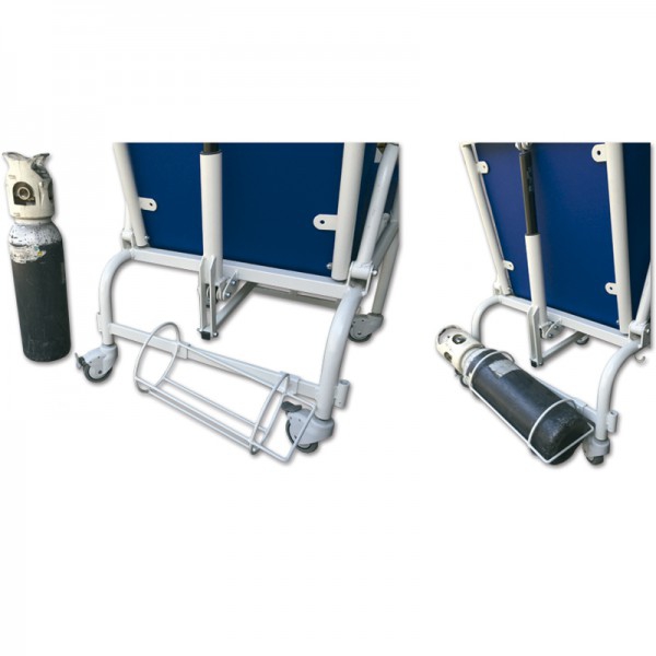Metal oxygen bottle holder for Kinefis Armchairs: Statics, Sincros, Freedoms, Dynamics, Kinetics