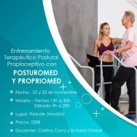 PROCIOCEPTIVE POSTURAL THERAPEUTIC TRAINING WORKSHOP WITH POSTUROMED AND PROPRIOMED - IN-PERSON - NOVEMBER 22 AND 23 - 2024