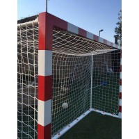 Set of goalposts Futsal and Handball Metallic Transferrable
