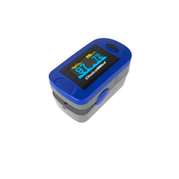 Digital pulse oximeter: With integrated sensor for measurement of blood oxygen saturation and heart rate